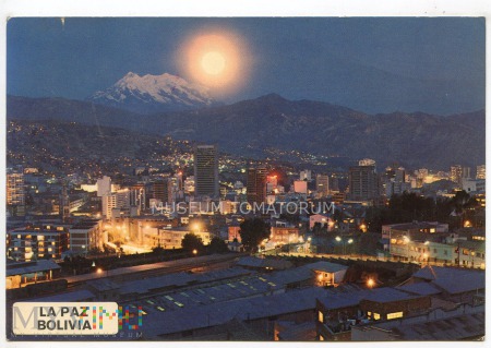 La Paz - widok ogólny - lata 80-te XX w.
