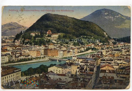 Salzburg - widok ogólny - 1917