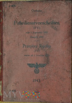 1943 Przepisy ruchu (Fahrdienstvorschriften)