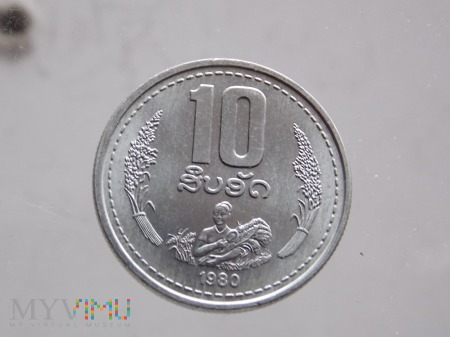10 CENTÓW 1980 - LAOS