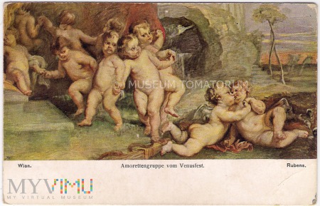 Rubens - Amorki na Venusfest - I ćw. XX w.