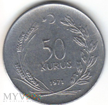 50 KURUS 1971