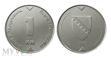 1 marka transferowa, 2002, moneta obiegowa