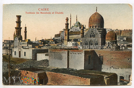 Kair - Groby Mameluków i Cytadela