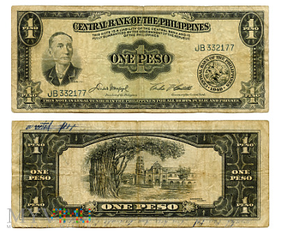 Duże zdjęcie 1 Peso 1949 (JB332177)