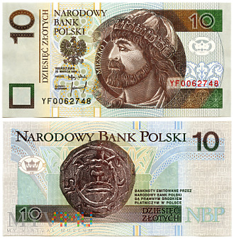 10 złotych 1994 (YF0062748) zastępcza