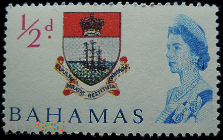 Duże zdjęcie Bahamy 1/2d Elżbieta II