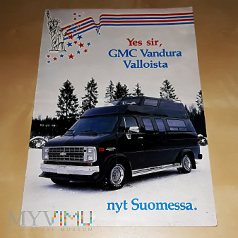 Duże zdjęcie Prospekt GMC Vandura Valloista 1987
