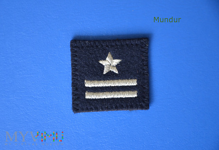 Oznaka stopnia na beret - major SOP