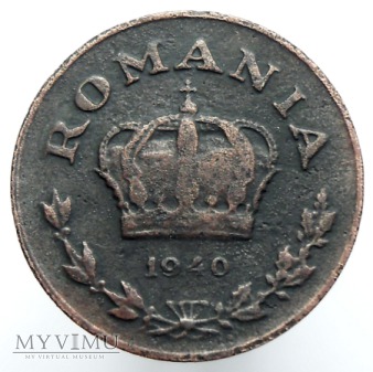 1 leu, Karol II, 1940