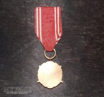 Medal z okresu PRL.