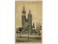 Kraków - Rynek - Kościół Mariacki - 1910
