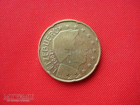 Duże zdjęcie 20 euro centów - Luksemburg