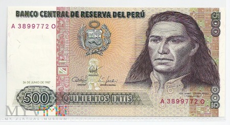 Peru.3.Aw.500 intis.1987.P-134b