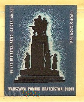 Warszawa- pomn.Braterstwa Broni.Bystrzyca.2