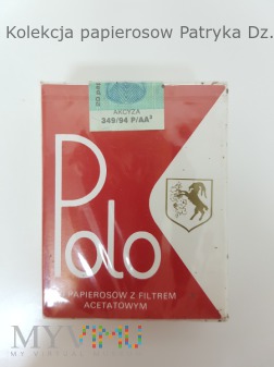 Papierosy POLO 1994 rok.
