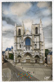 Nantes - katedra św. Piotra i Pawła - lata 50-te