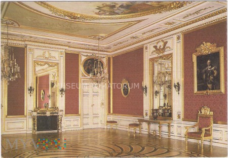 Duże zdjęcie W-wa - Zamek - wnętrza, Pokój Audiencyjny - 1990