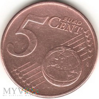 5 EURO CENT 2009