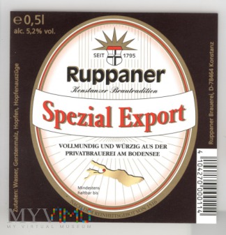 Ruppaner Spezial Export