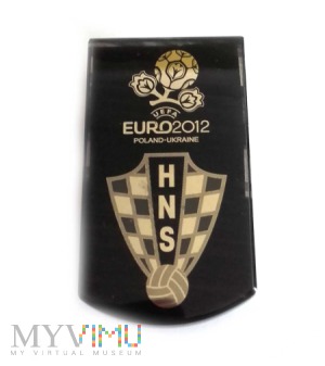 Duże zdjęcie odznaka Chorwacja - EURO 2012 (seria nieoficjalna)