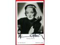 Marlene Dietrich AUTOGRAF MARLENA