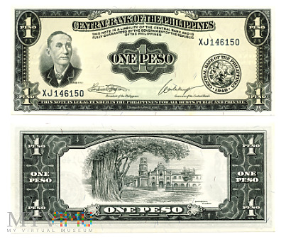 Duże zdjęcie 1 Peso 1949 (XJ146150)