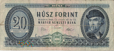 Węgry - 20 forintów (1969)