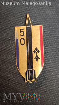 Odznaka 50 Pułku Artylerii Armii Francuskiej