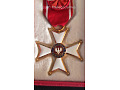 Krzyż Oficerski OOP - IV KL wraz z legitymacją