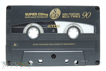 Duże zdjęcie TDK Super CDing 90 SCD kaseta magnetofonowa