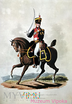 oficer 9. pułku dragonów (lekkich) z 1812