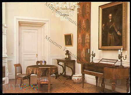 Pszczyna - Pałac - Pokój w stylu biedermeier -1975