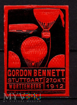 004.6a-1912 Stuttgart-Wirtembergia. Zawody balonow