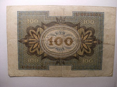 100 marek 1920 rok.