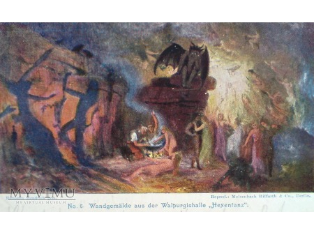 1903 Taniec czarownic z diabłem HEXENTANZPLATZ