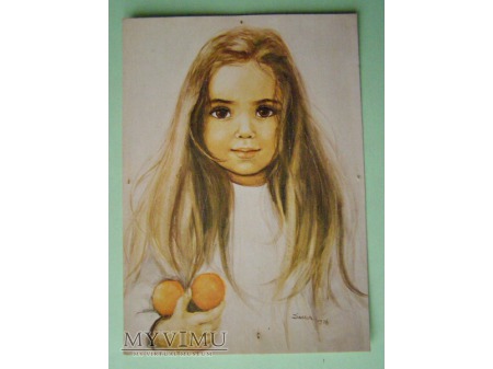 Duże zdjęcie 33. Dziewczynka z pomarańczami 1976