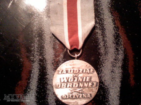 Odznaka Medalu „Za udział w Wojnie Obronnej 1939”