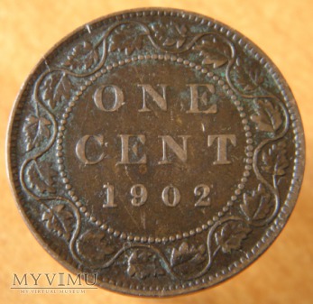 1 Cent Kanadyjski 1902