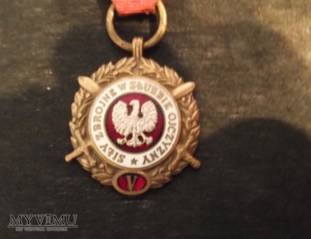 Medal z okresu PRL.