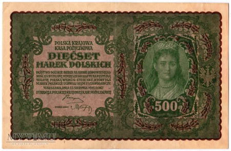 23.08.1919 - 500 Marek Polskich