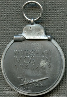 Medal za Kampanię Zimową na Wschodzie 1941/42mm 1