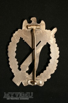 Odznaka szturmowa piechoty - srebrna.