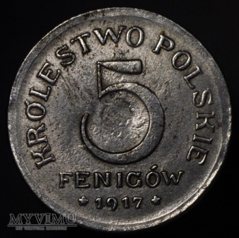 5 fenigow 1917