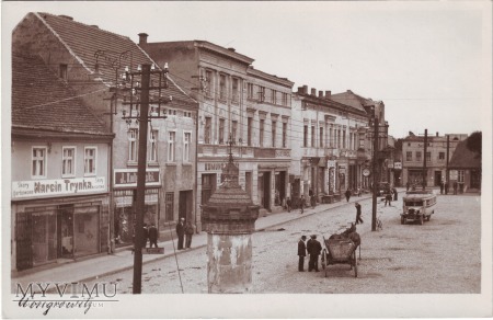 Duże zdjęcie Wągrowiec - Rynek 1939 rok
