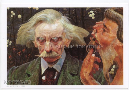 J. Malczewski - Einstein i satyr
