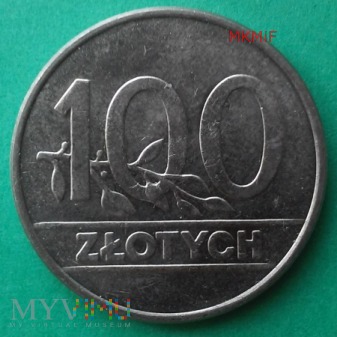 100 zł 1990 r.