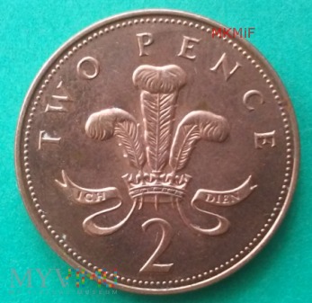 2 Two Pence Wielka Brytania