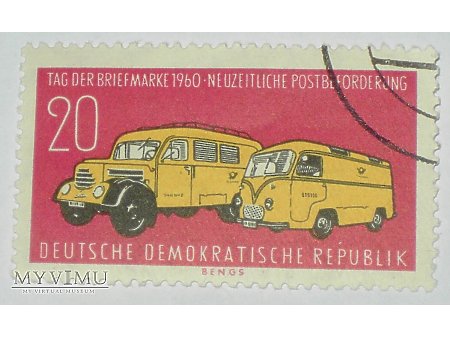 DDR dzień znaczka 1960