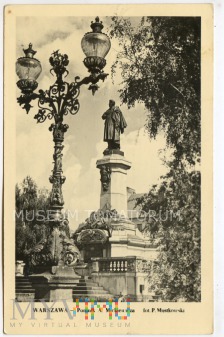 W-wa - pomnik Mickiewicza - 1956